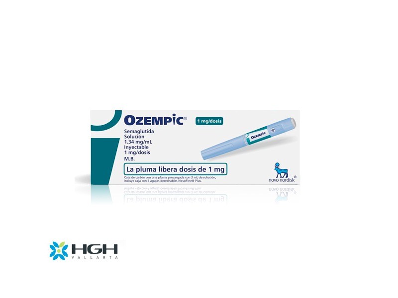 white and green box of ozempic 1mg Injectable solution